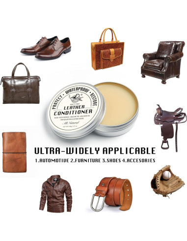 Acondicionador de Cuero Natural SALTY FISH 212g - Protector y Suavizante