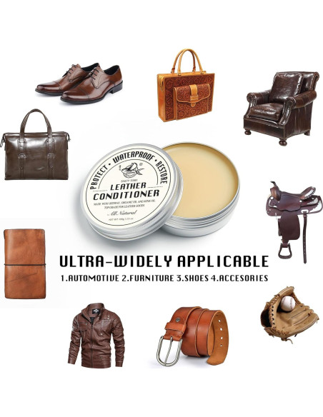 Acondicionador de Cuero Natural SALTY FISH 212g - Protector y Suavizante