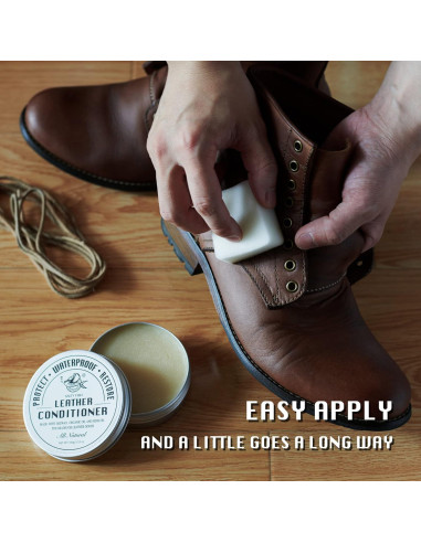 Acondicionador de Cuero Natural SALTY FISH 212g - Protector y Suavizante