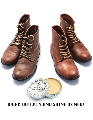 Acondicionador de Cuero Natural SALTY FISH 212g - Protector y Suavizante