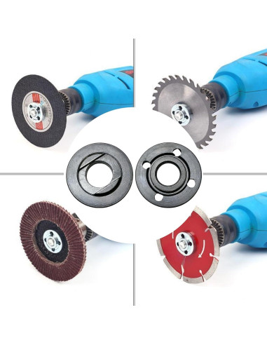 Kit de Tuercas de Bloqueo Axyuada para Amoladora Angular 8PCS