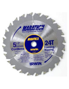 Hoja de sierra circular IRWIN 14011 14 cm 24T Marathon