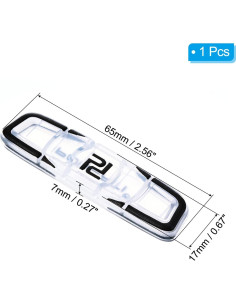 Amortiguador de Vibraciones para Raqueta de Tenis PATIKIL - Silicona 2