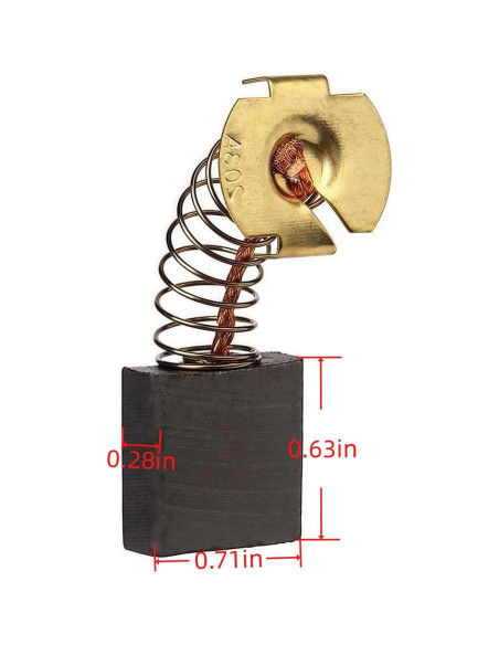 Cepillos de Carbono BXSILNY CB204 para Makita - 6 Piezas