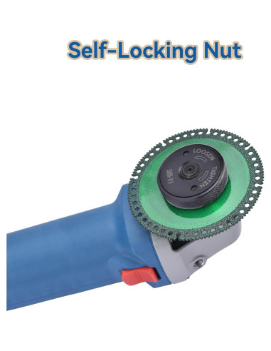 Tuerca de Flange 5/8"-11 JonPhoe para Amoladora Angular - Negro