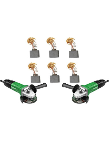 Cepillos de Carbono BXSILNY CB204 para Makita - 6 Piezas