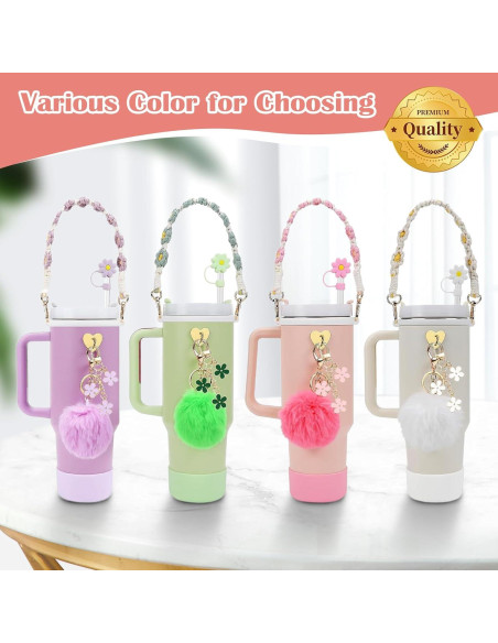 Conjunto de Accesorios Gestarich para Stanley Cup 7 Piezas Rosa