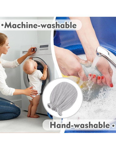 Mitones de Muselina Pro Goleem para Bebés 0-6 meses 100% Algodón