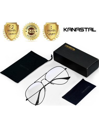 Gafas de sol KANASTAL anti luz azul UV400 para hombres y mujeres