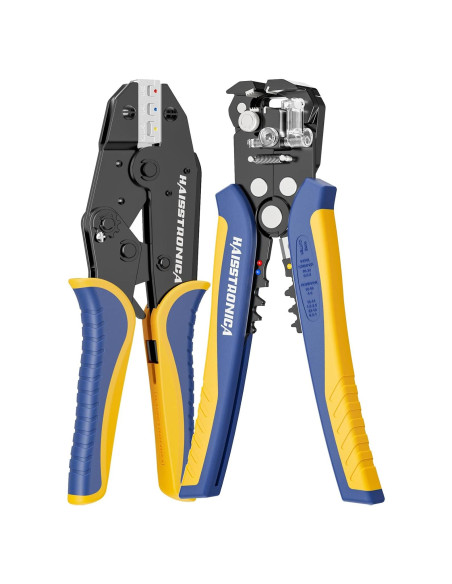 Pelacables y Crimpadora Haisstronica HX1608 AWG 24-10