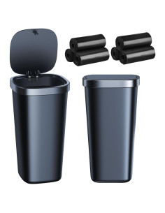 Paquete de 2 Mini Basureros para Auto xuenair 800ml Tapa