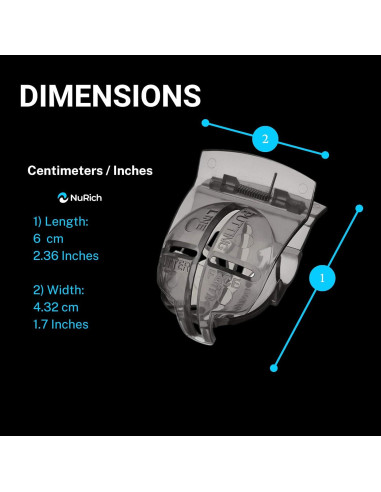 Herramienta de Marcado de Pelotas de Golf NuRich - Paquete de 2