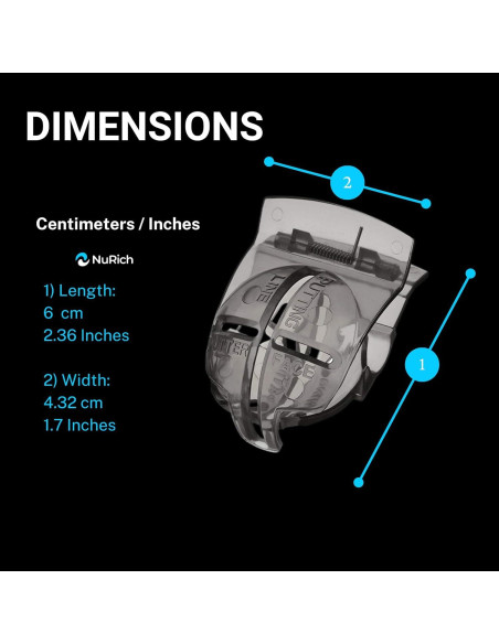 Herramienta de Marcado de Pelotas de Golf NuRich - Paquete de 2