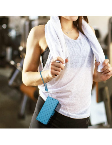 Funda Cartera ELISORLI Flip Azul para Cricket Icon 2 y AT&T