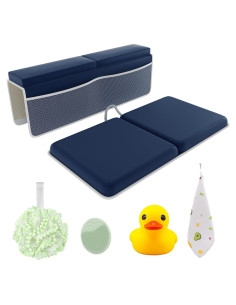 Almohadilla para Baño Sleepah con Espuma de Memoria Azul