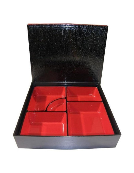 Caja Bento Tradicional Japonesa JapanBargain 1923 - Set de 3 Piezas