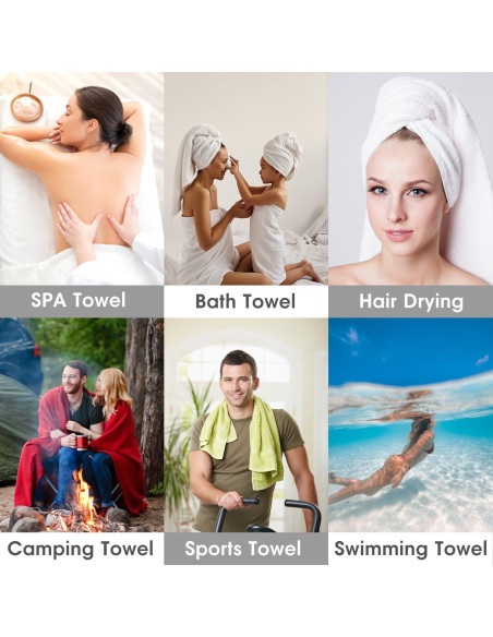 Toalla de Baño Microfibra JML 2 Piezas 76x152 cm Gris