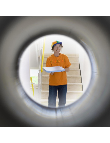 Mirilla de Puerta PATIKIL 2 Pcs Cobre 180 Grados Seguridad