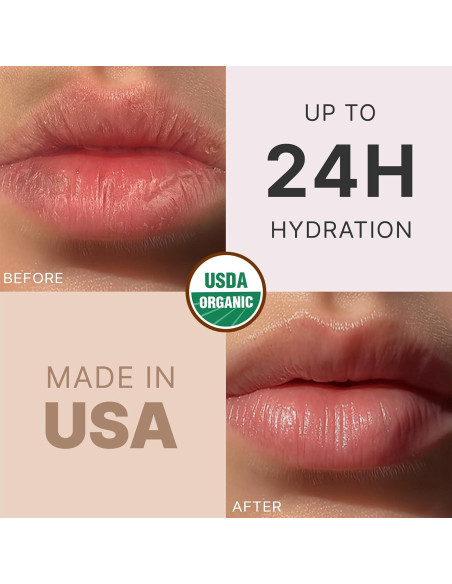 Bálsamo Labial Orgánico Beauty by Earth - Juego de 12 Sabores