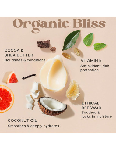 Bálsamo Labial Orgánico Beauty by Earth - Juego de 12 Sabores