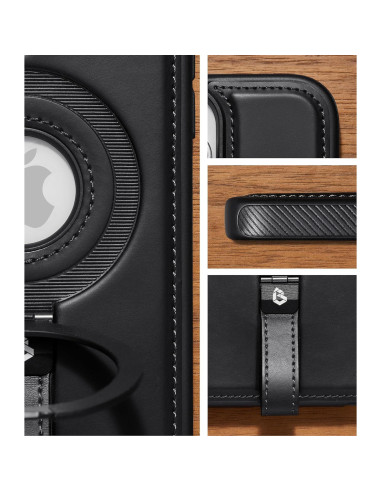 Funda de Cuero Magnética para iPhone 12 Pro Max - BUTAIGA