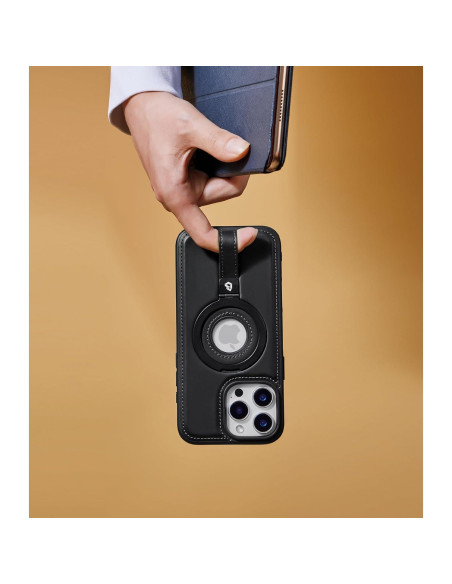 Funda de Cuero Magnética para iPhone 12 Pro Max - BUTAIGA