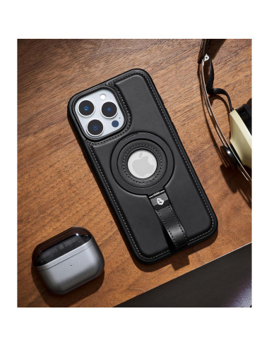 Funda de Cuero Magnética para iPhone 12 Pro Max - BUTAIGA