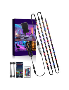 Tira LED RGB 48 LEDs StoneBanks 4x30.48cm Control Remoto APP
