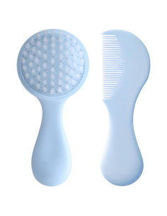 Juego de Peine y Cepillo para Bebés Bloomlet Azul