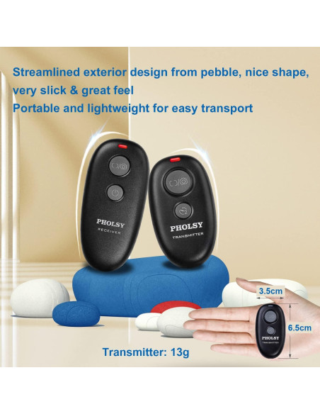 Disparador Remoto Inalámbrico PHOLSY C6 para Canon, Fuji y Olympus