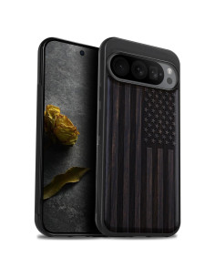Funda de Madera Carveit para Google Pixel 9 Pro - Antichoque