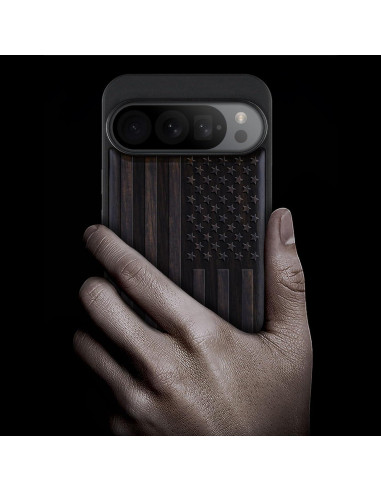 Funda de Madera Carveit para Google Pixel 9 Pro - Antichoque