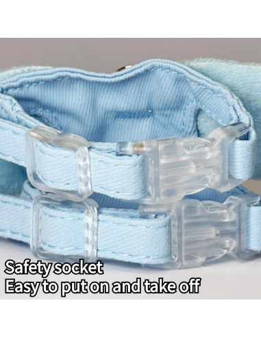 Arnés y Correa Ajustable para Hurones y Mascotas Pequeñas Rosa