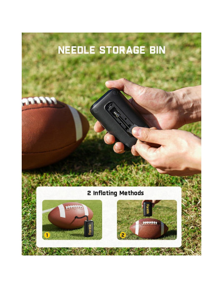 Bomba Eléctrica de Pelotas Fanttik X9 Nano - Inflación Rápida