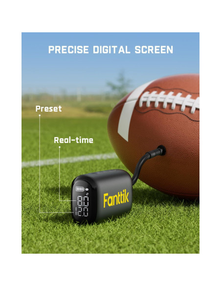 Bomba Eléctrica de Pelotas Fanttik X9 Nano - Inflación Rápida