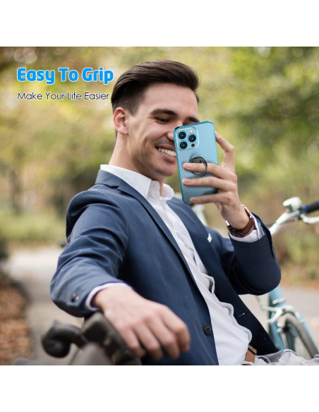 Soporte de Anillo Magnético WixGear para Teléfono - Negro