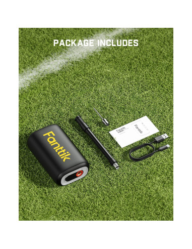 Bomba Eléctrica de Pelotas Fanttik X9 Nano - Inflación Rápida