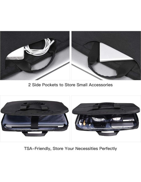 Funda Impermeable para Laptop 11.6-12.9" imComor Negro