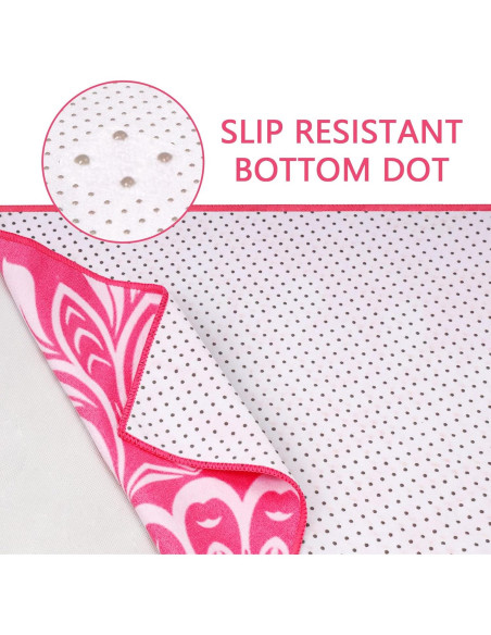 Toalla de Yoga Antideslizante Keemi Microfibra 185x64cm Elefante