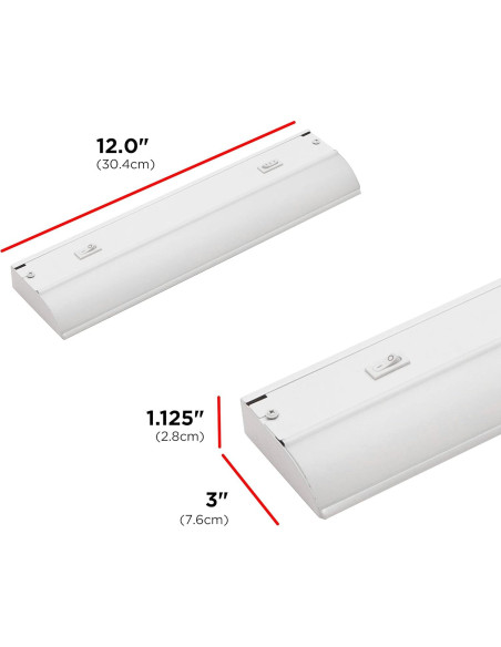 Lámpara LED de Gabinete UltraPro 30.48 cm 3 Colores 45366