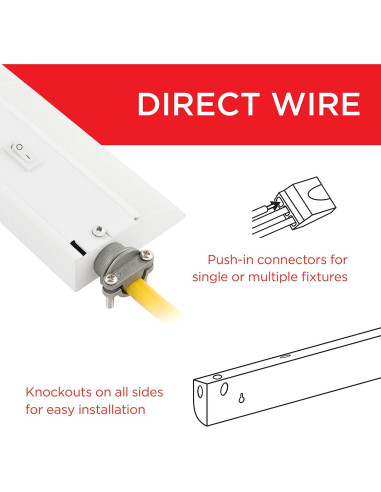 Lámpara LED de Gabinete UltraPro 30.48 cm 3 Colores 45366
