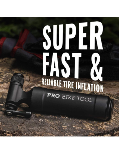 Inflador de CO2 Pro Bike Tool para Bicicletas - Compacto y Rápido