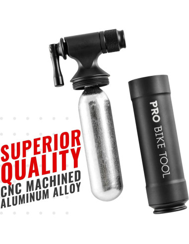 Inflador de CO2 Pro Bike Tool para Bicicletas - Compacto y Rápido