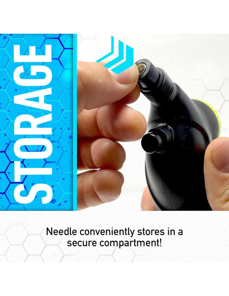 Bomba de Pelotas Franklin Sports con Manómetro - Inflador Manual