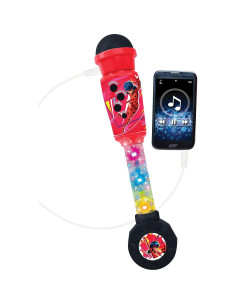 Micrófono Iluminado Lexibook Miraculous con Altavoz y Efectos 2