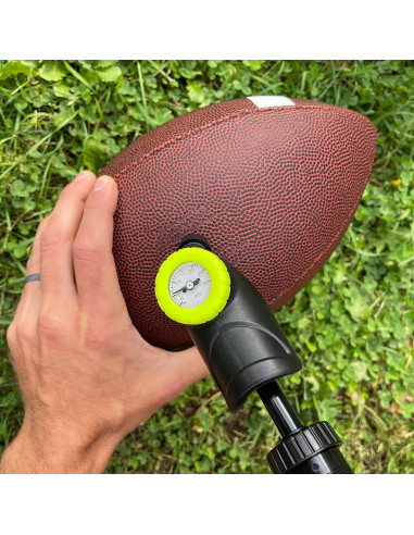 Bomba de Pelotas Franklin Sports con Manómetro - Inflador Manual