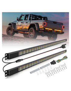 Barra de Luz de Puerta Trasera Nilight 142 cm LED 576 SMD