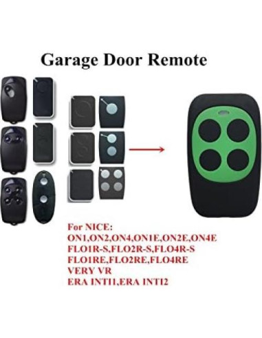 Clonador de Control Remoto Universal XIHADA Verde 4 Botones