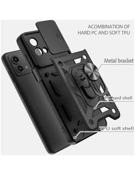 Funda AYMECL para Moto G Stylus 5G 2023 con Protector HD