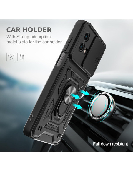 Funda AYMECL para Moto G Stylus 5G 2023 con Protector HD